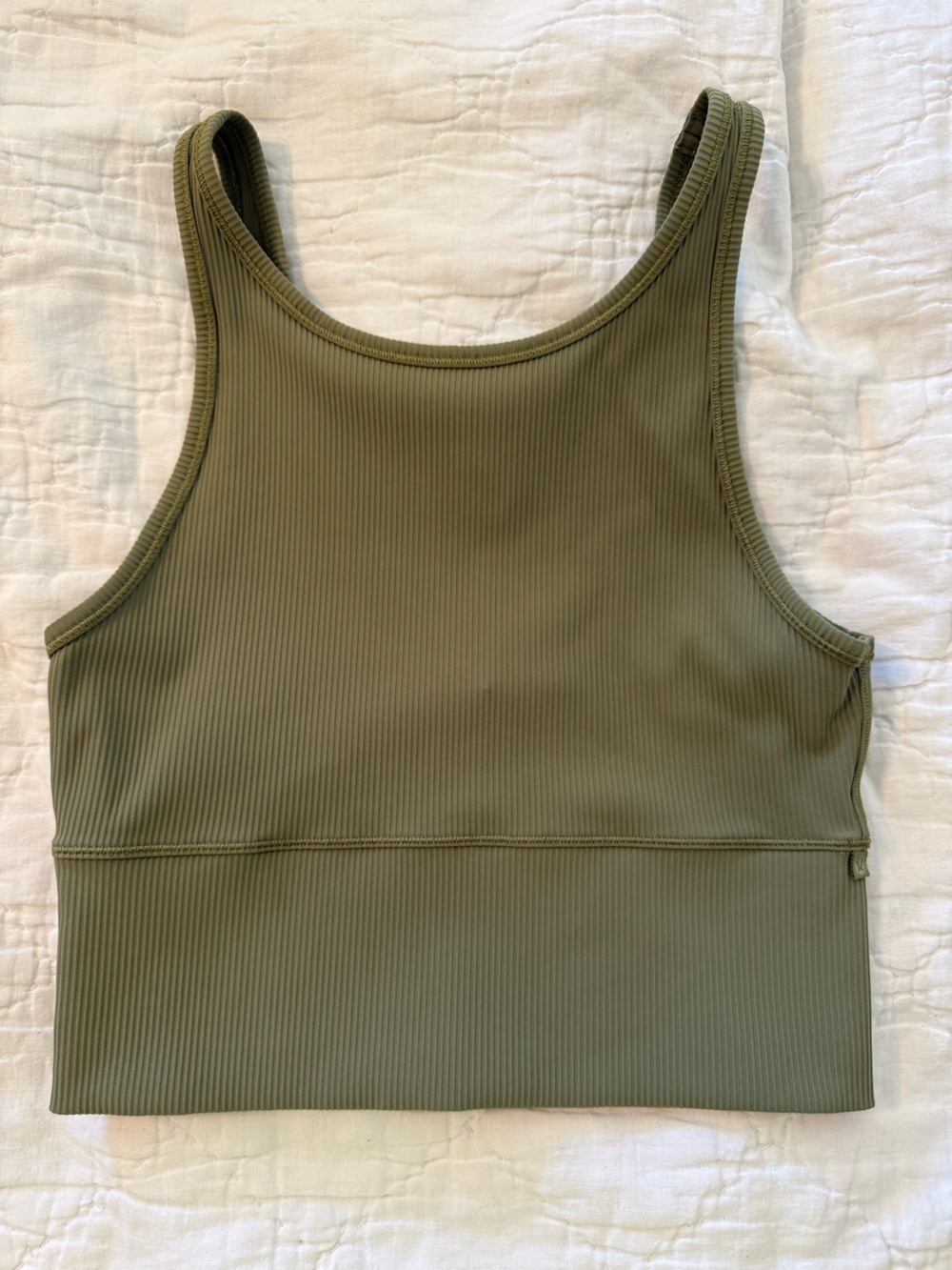 Lululemon power pivot ribbed tank top